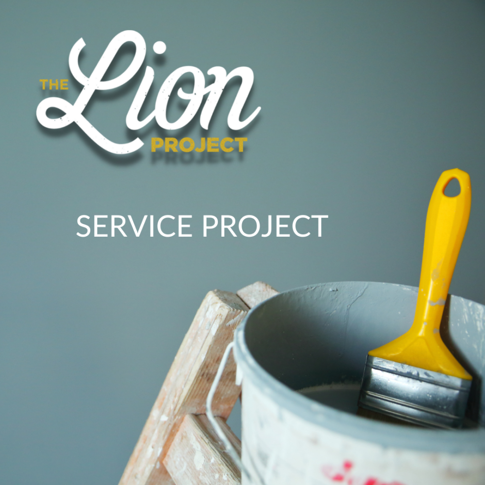 Hands dirty. Hearts filled. The Lion Project