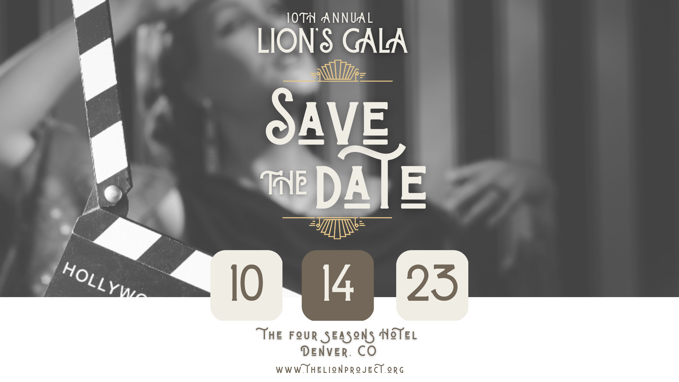 The Lion's Gala Save the Date